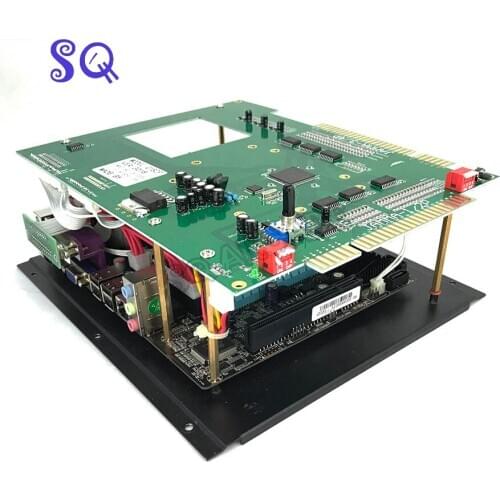 Game king 3016 in 1 game board 2.4G CPU 40G work with ATX power supply support 4 players tracking ball arcade game machine