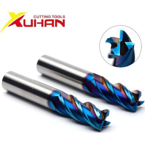 HRC65 4 Flutes carbide end mill milling tools Alloy Coating Tungsten Steel endmils Cnc machine cutting tools end mills