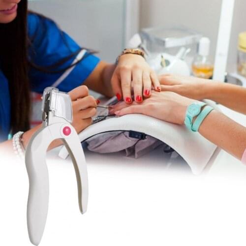 Nail Edge Cutter U-Shape Multipurpose Stainless Steel Manicure Tips Nail Dial Clipper for Beauty Nail Tools