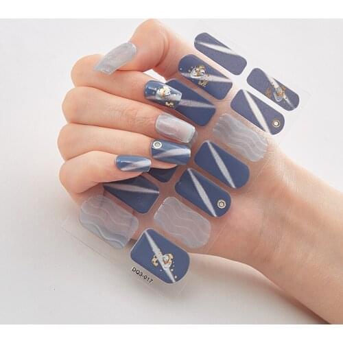 14 Stickers Love Laser Moon Pattern Nails And Creative Nail Polish Nail Polish Stickers Nail Set Nail Accessories