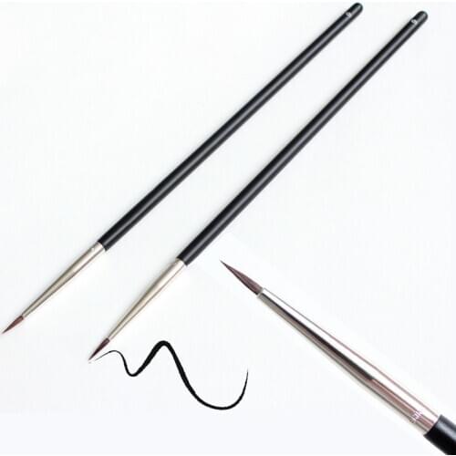 1Pc Cosmetic Make Up Eyeliner Brush Eyelash Brush High Quality Professional Eye Detail Precision Brushes Makeup Brush Tools