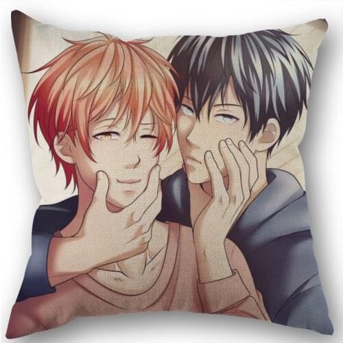 Anime 19 Old Day Pillowcase Cotton Linen Fabric Square Zippered Pillow Cover For Office Family Decoration 45X45cm Eco-Friendly