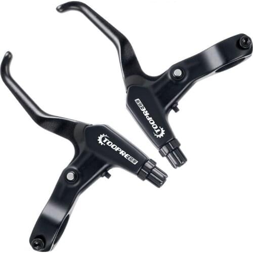 Mountain Bike Road Bike Folding Bike Brake Lever Bicycle Brake Lever Ultra-light Aluminum Alloy Brake Handle Black/Silver