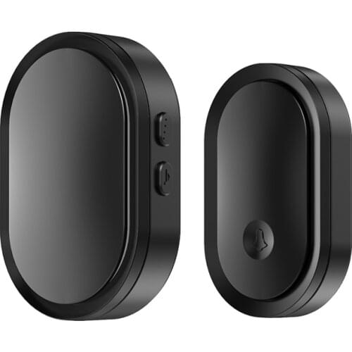 CACAZI Smart Wireless Doorbell Waterproof Touch Button 300M Range Home Security Door Call Bell 36 Ring 1 Button 1 Receiver