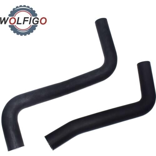 WOLFIGO Upper Lower Radiator Hose Connector Pipe For TOYOTA 4RUNNER TACOMA FJ CRUISER 4.0L V6 1657231170 1657131130
