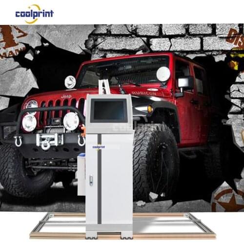 Wide Application 3D Horizontal Direct Wall Decor Painting Printing Printer for Metal,Cement,Ceramic,Glass
