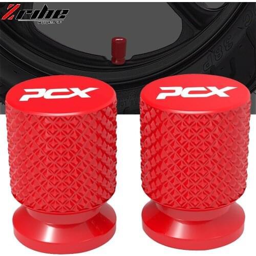 PCX CNC Aluminum Tire Valve Air Port Cover Cap Motorcycle Accessories for HONDA PCX150 PCX 150 ABS 2016 2017 2018 2019 2020