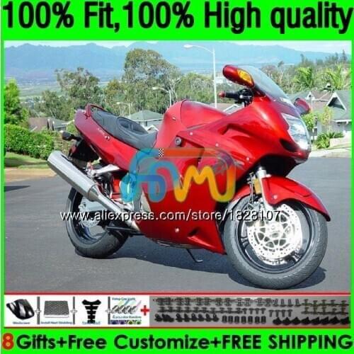 CBR1100 XX For HONDA Blackbird CBR 1100XX Factory red 02 03 05 06 07 132BS.36 CBR1100XX 2002 2003 2004 2005 2006 2007 Fairings