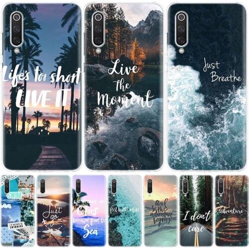 Travel Mountain Sea Beach Phone Case for Xiaomi Redmi Note 10 9S 9 8T 9 8 7 7A 8A 9A 9C 6A 6 S2 K20 S30 Pro Fashion Cover Capa