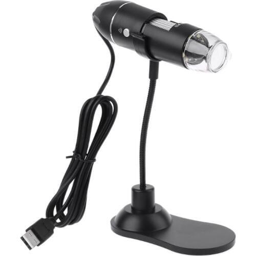 Digital USB Microscope 1000X Magnifier Protable Endoscope Microscope with Stand