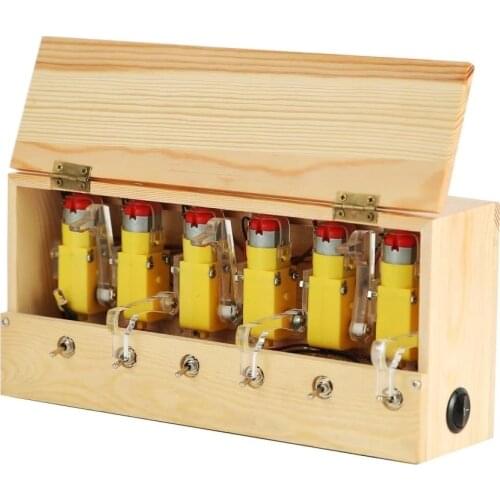 Box Wooden Electronic Useless Box Fully Assembled Toy For Children Birthday Gift interactive Funny toys