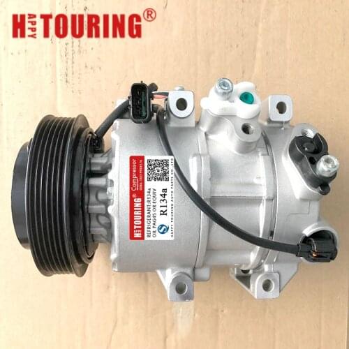 DVE16 AC Compressor For Kia Sportage Hyundai IX35 Tucson 2010-2016 97701-2S500 977012S500 1027E01600 1027E-01600 3G033-0361