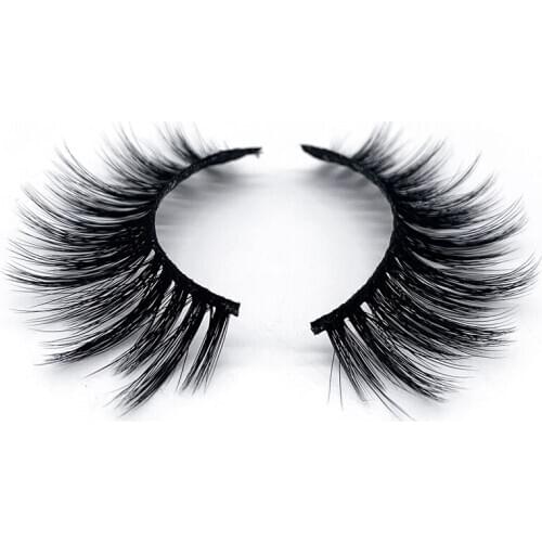 Hot Selling 3D Mink False Eyelashes 100% Handmade Thick Volume Long Eye Lashes Soft Fake Eyelash For Daily Makeup SD-68