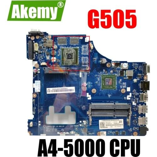 Laptop motherboard For LENOVO Ideapad G505 A4-5000 Mainboard VAWGA/GB LA-9911P AM5000 CPU 216-0841000