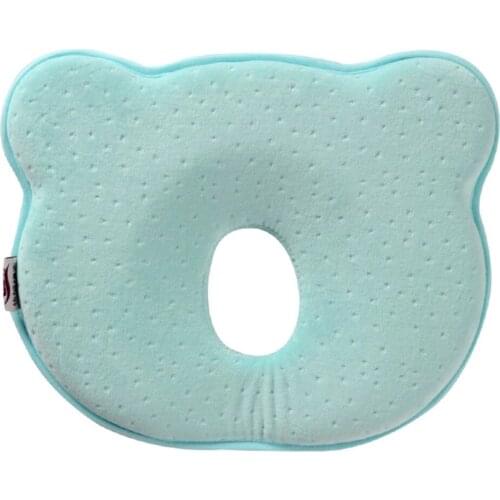 Cushion Cute Pillow Protection Preventing Flat Head Baby Velvet Cotton Positioning Toddler Infant Soft Sleeping Support