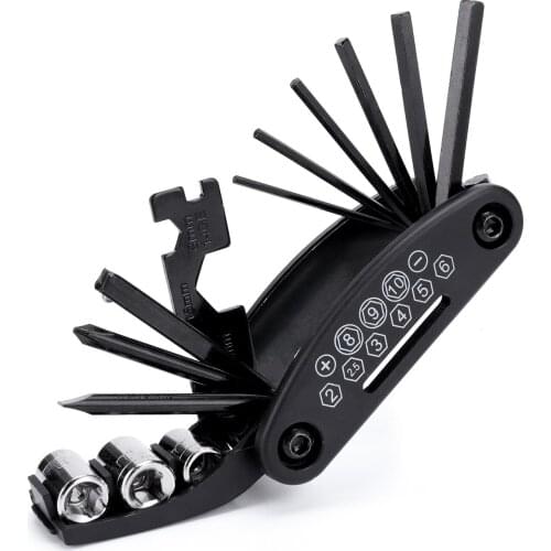 Bicycle Repair Tools Kit Hex Spoke Cycling Screwdrivers Tool Tyre Lever Allen Wrench MTB Mountain Bike Multitool Cycling tools