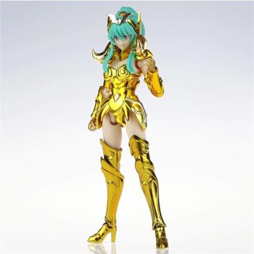 Great Toys Saint Seiya Cloth Myth EX Gold Saint Aries - Dolores Metal With PVC Action Figure Metal Armor Collection Model Toys