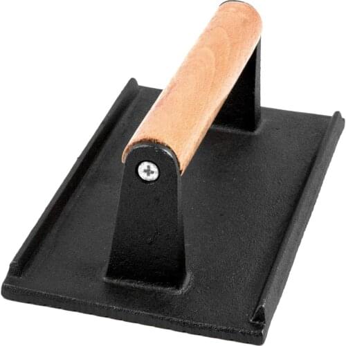 Rectangle Cast Iron Grill Press Meat Steak Weight Squid Grill Fried Sandwich Barbecue Pressure Plate