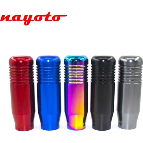 8.5cm Gear Shift Knob Stick Manual Transmission Universal Car Racing Aluminum Alloy Gear Handle Shifter Lever Gear Knob M10x1.5