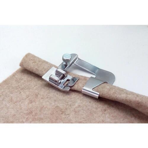 3pcs foot Roll of cloth#6290-4# 6290-6# 6290-8 Domestic Sewing Machine Hemmer Foot Rolled Hem Foot Snap on For Singer Brother
