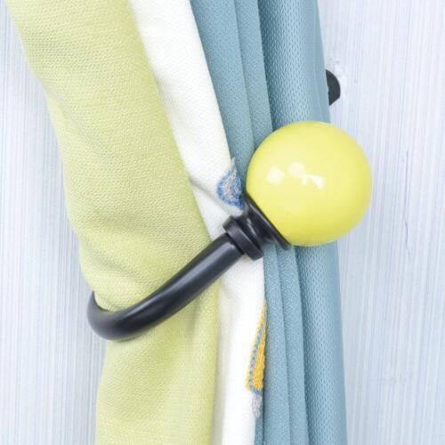 1PCS U Shape Curtain Wall Hooks European-style Window Drape Tulle Hook Need Not Bind Wall Clasp Curtain Holdback Rods Accessoire