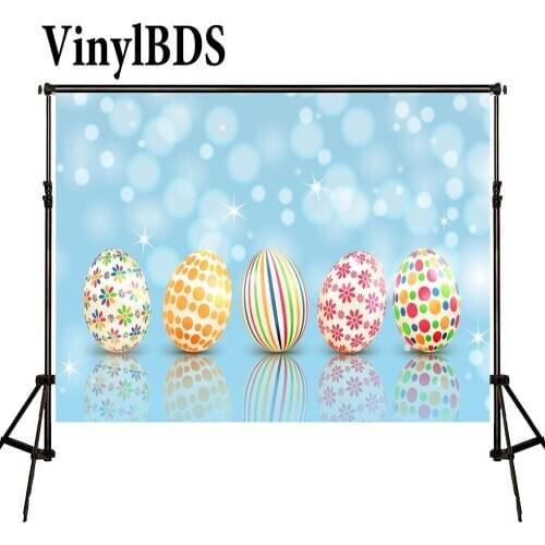 VinylBDS Easter Day Basket Branch Bunny Photo Studio Background Easter Photography Backdrops