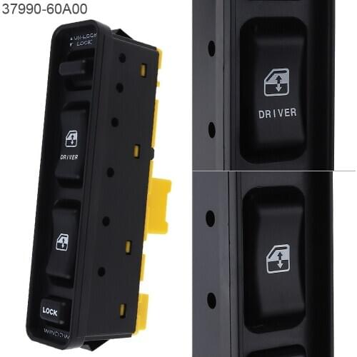Car Window Lifting Switch Electric Window Switch Folding 37990-60A00 for 99-04 Suzuki Vitara NEW