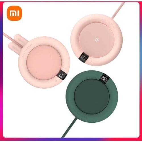 XIAOMI 3life Coffee Speed Heater Warmer Cup Digital Display Intelligent Heating Coaster Setting Temperature Insulation Cup Milk