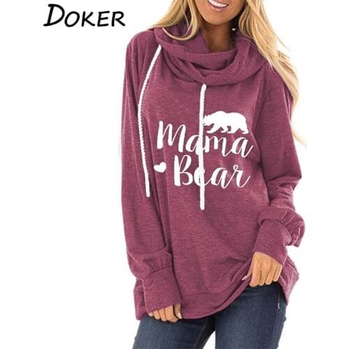 Hoodies Sweatshirts Womens Autumn Winter Letter Print Casual Fashion Long Sleeve Hoody Ladies Famale Oversized Pullovers Tops