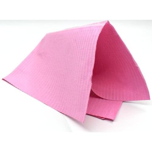 10/50Pcs Disposable Medical Paper Scarf Dental Stomatology tooth whitening Tattoo Cosmetology Dentist Oral Hygiene