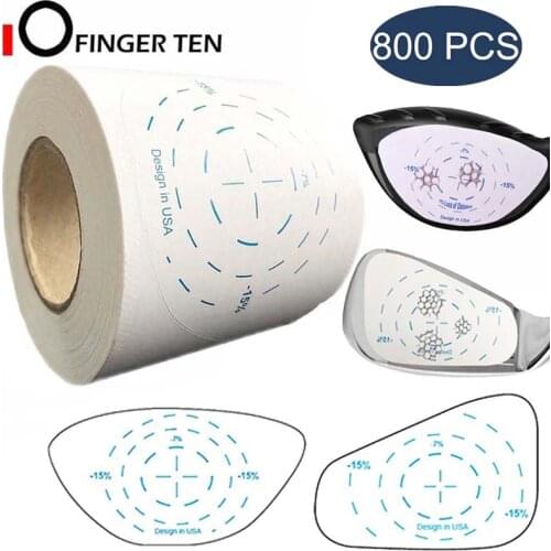 800Pcs Wood Iron Roll Golf Impact Tape Driver Labels Standard Stickers Oversized Sticker Golfer Accessories Blue Drop Shipping