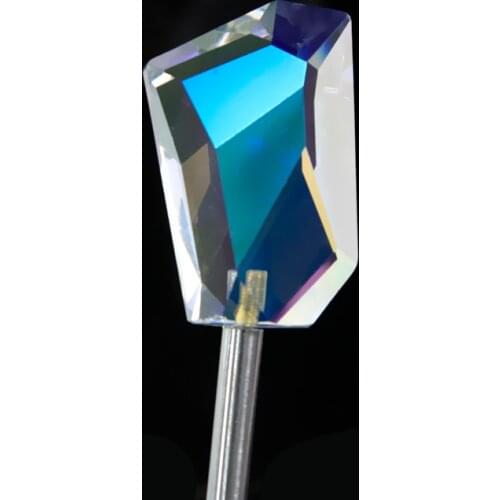 AB color Glass crystal prism Kaleidoscope effect prisms 60*40mm Professional photography prism filter for studio