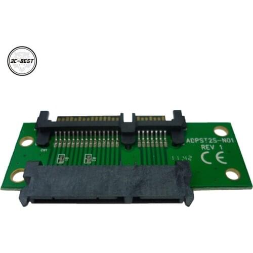 Adapter 22pin SATA male to 22pin SATA female Card