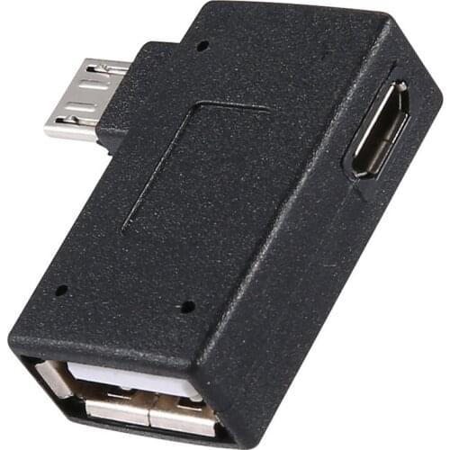 Micro USB To Usb Otg Adapter With Power Supply Tablet Mobile Phone External Usb Flash Drive Mouse Card Reader