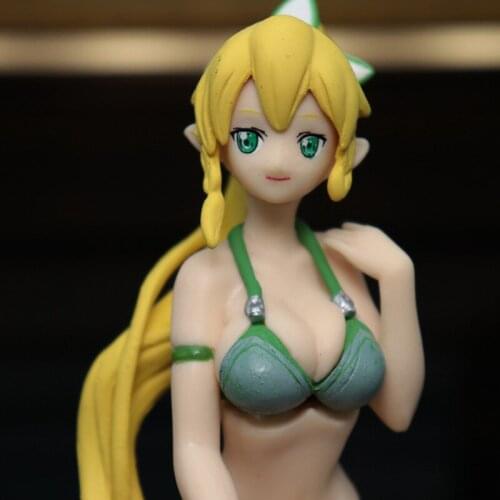 Anime Characters Sword Art Online Sequence Controversy Lifa Cup Noodle Swimsuit Beautiful Girl Anime Toy Boxed Model