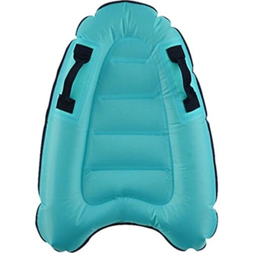 Kid Portable Inflatable Surfboard, Swimming Aids Pool Mattress Float Toy,with Handle for Beginner Childs Outdoor Sports