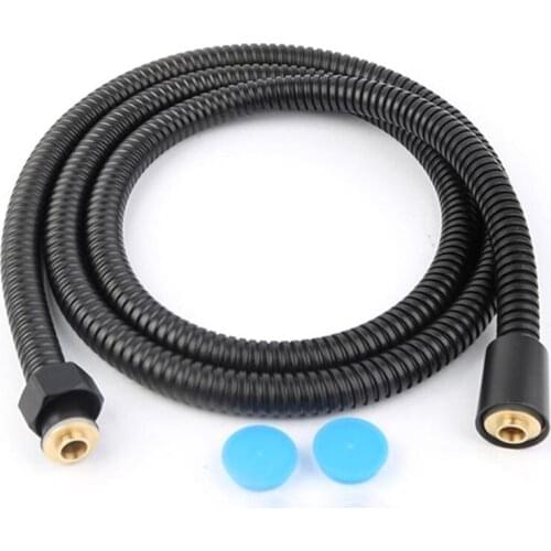 Flexible Metal Shower Tube Extension Anti-twist Brass Connectors Kink-free Shower Hoses Extra-long for Handheld