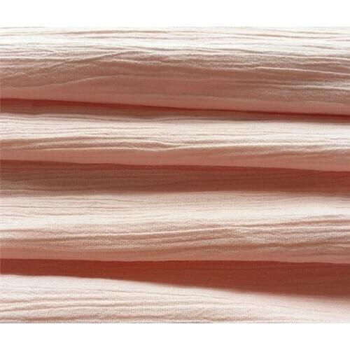 Cotton crepe for fashion clothing and shirt dress material