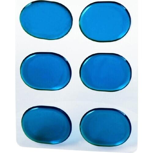 IRIN 6 Pcs/Set Drum Mute Pad Drum Damper Gel Pads Snare Drum Muffler Mute Percussion Instrument Accessories