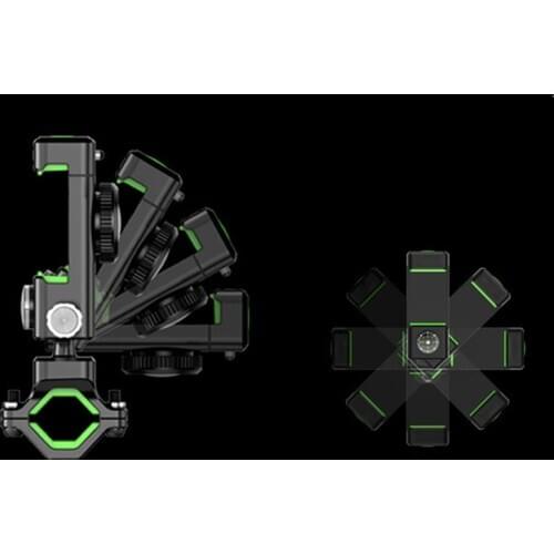 Annular Invisible Bicycle Phone Holder Aluminium Alloy Bicycle Mobile Phone Racks Portable Cycling Phone Mount Bike Accessories