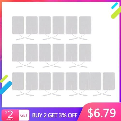 Tens/EMS Electrode Pads fisioterapia Massage Pads for Acupuncture Digital Therapy Machine Muscle Stimulator Massager Patch