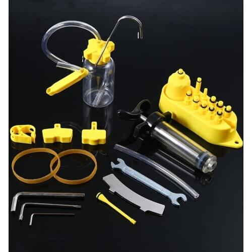 Professional Mountain Bike MTB Oil Bleed Kit Bicycle Hydraulic Disc Brake Oil Bleed Tools Protable Repair Tool Cycling Accessori