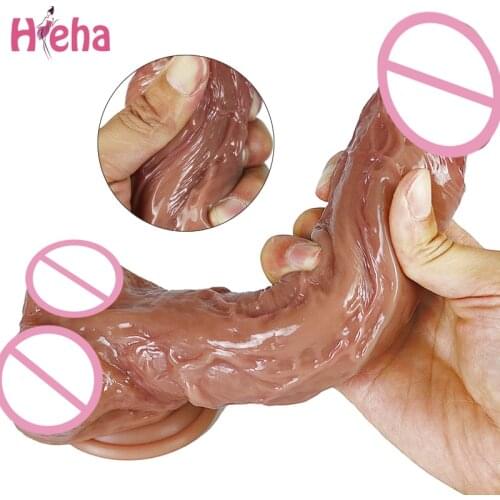 Sexy Huge Dildo Realistic Silicone Dildos for Women Suction Cup Big Penis Dick Masturbator Erotic G Point Adult Sex Toys Product