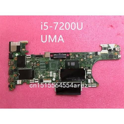 Original laptop Lenovo Thinkpad T470 motherboard mainboard i5 i5-7200U UMA 01AX963 01LV671