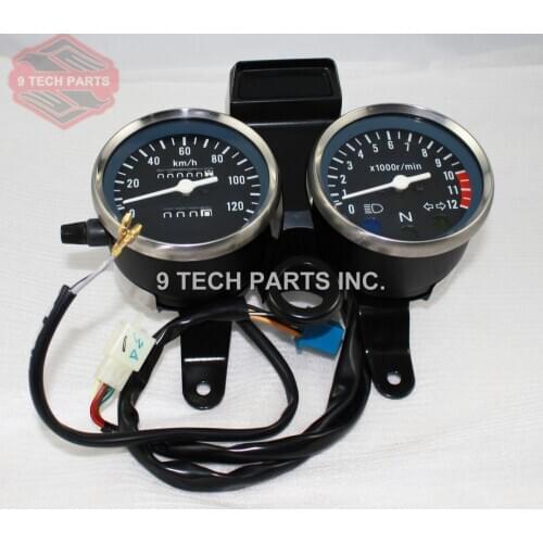 High Quality GN 125 GN125 Speedometer & Tachometer Complete Clocks Gauges