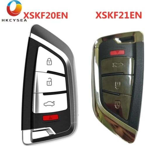 Xhorse 4 Button VVDI Universal Knife Style Smart Car Key for VVDI2 VVDI KEY TOOL MAX and VVDI MINI KEY TOOL XSKF20EN XSKF21EN