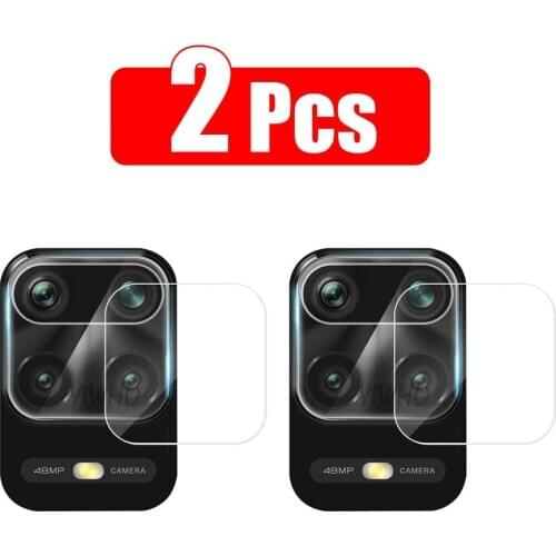 2 Pcs Camera Len Glass Radmi 9A 9C Note 9 Pro Max Protective Glass On For Xiaomi Redmi Not 9S 9 S Global 10X 5G Tempered Film