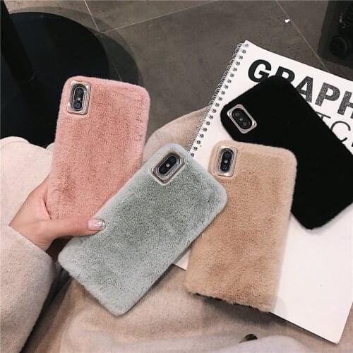 Winter Warm Fur Case for Xiaomi Mi 9 9T Pro 8 Lite 8 SE A1 A2 6X 5X 6 Play Redmi Note 7 6 5 8 Pro 4 4X 5A Prime Soft Furry Cover