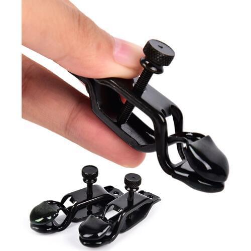 1 Pair Silicone Nipple Milk Clips Breast Clip Slaves Nipple Clamps Black Nipple Breast Clamps Clips Exotic Accessories