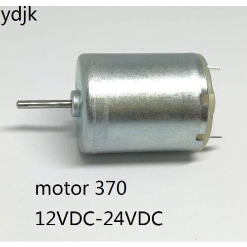 1pcs Micro dc motor RS370 for DIY Toy Accessories 30.5*24.4mm 12V-24VDC Micro motor 370 2600-5400RPM